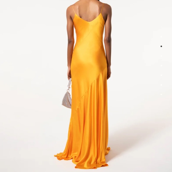 NWT Cult Gala Crissy Gown in Marigold - Picture 2 of 8